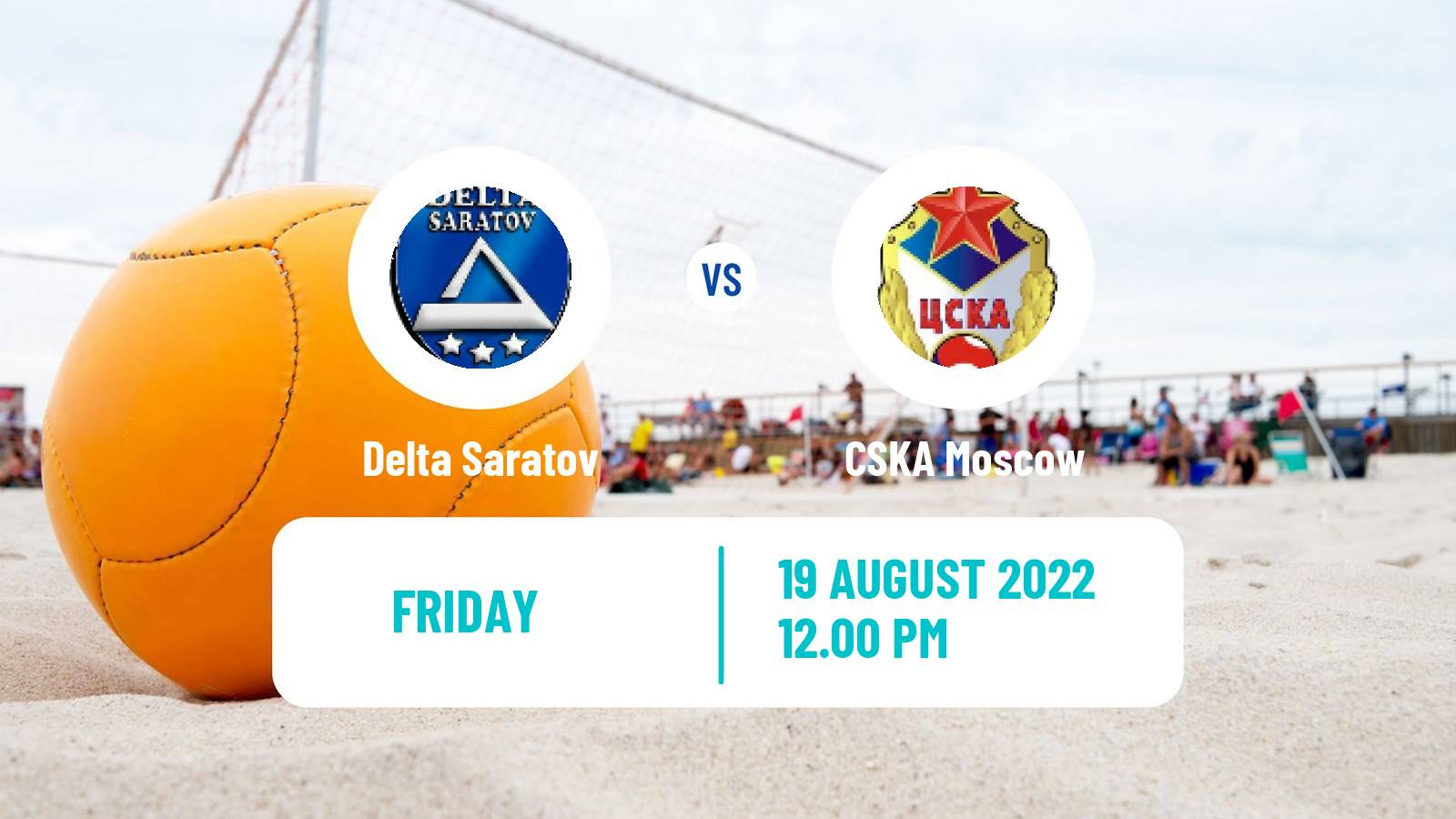 Beach soccer Beach Soccer Delta Saratov - CSKA Moscow