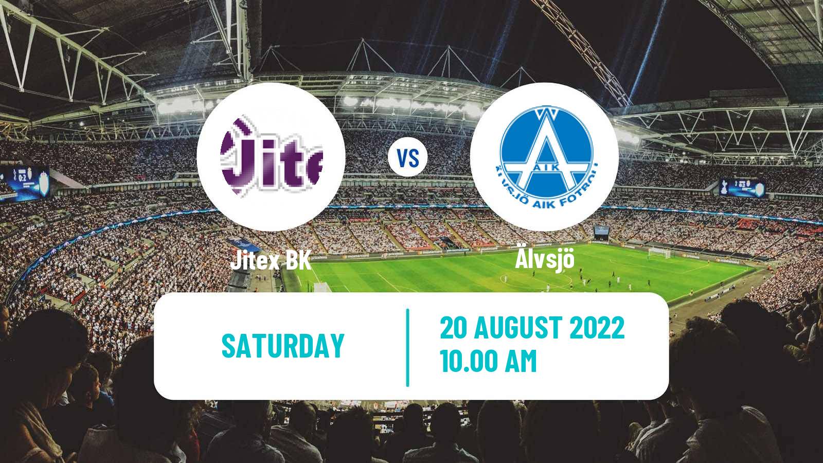 Soccer Swedish Elitettan Women Jitex - Älvsjö