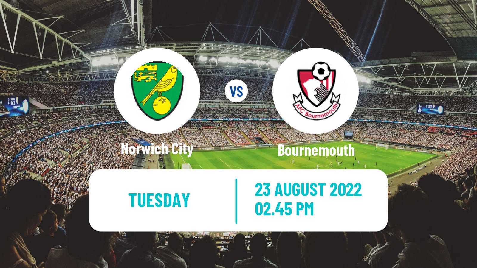 Soccer English League Cup Norwich City - Bournemouth