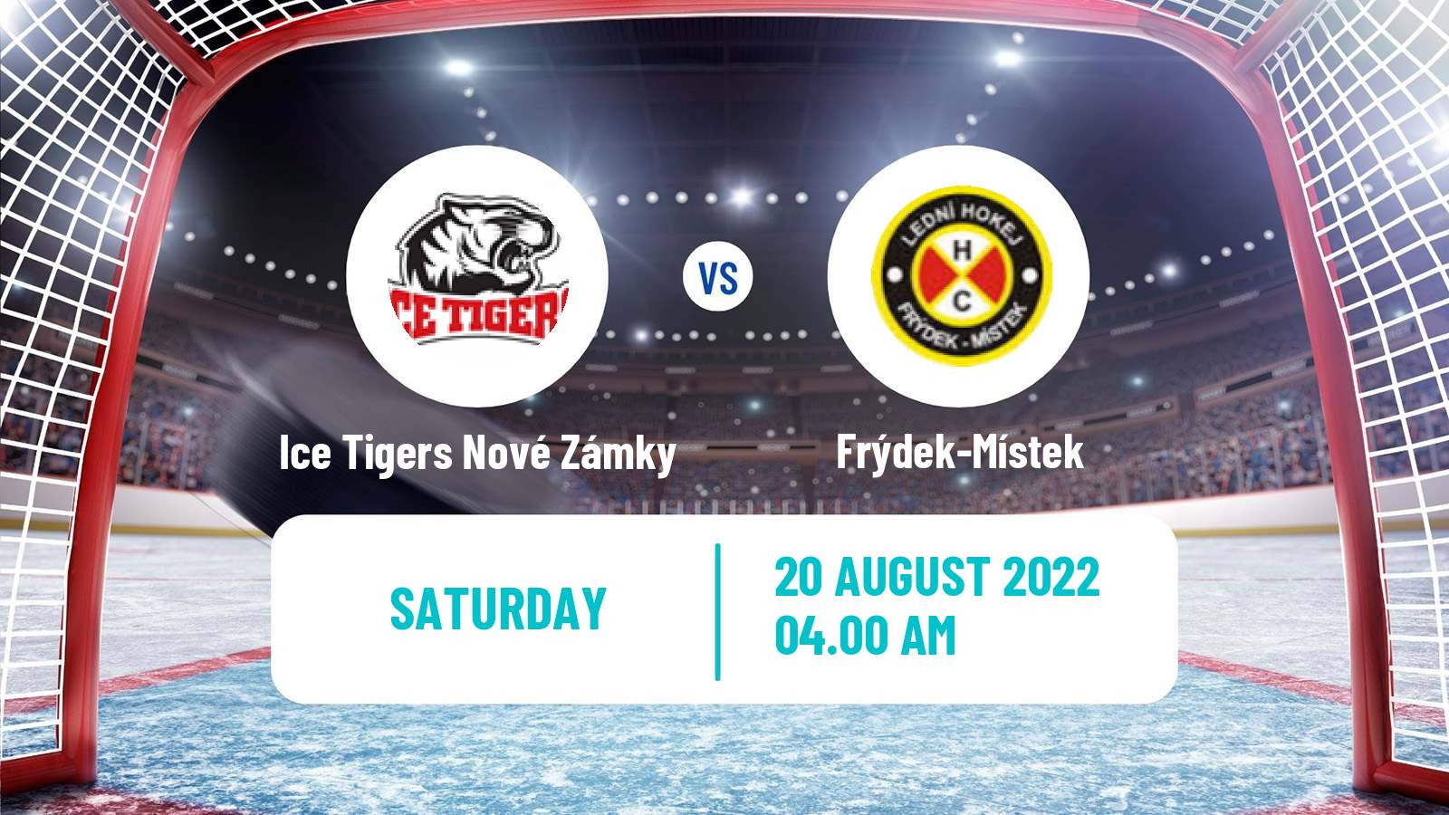 Hockey Club Friendly Ice Hockey Ice Tigers Nové Zámky - Frýdek-Místek