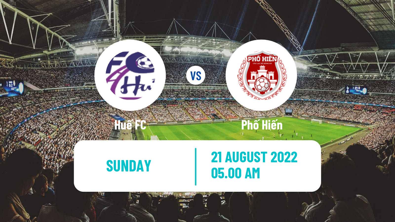 Soccer Vietnamese V League 2 Huế - Phố Hiến