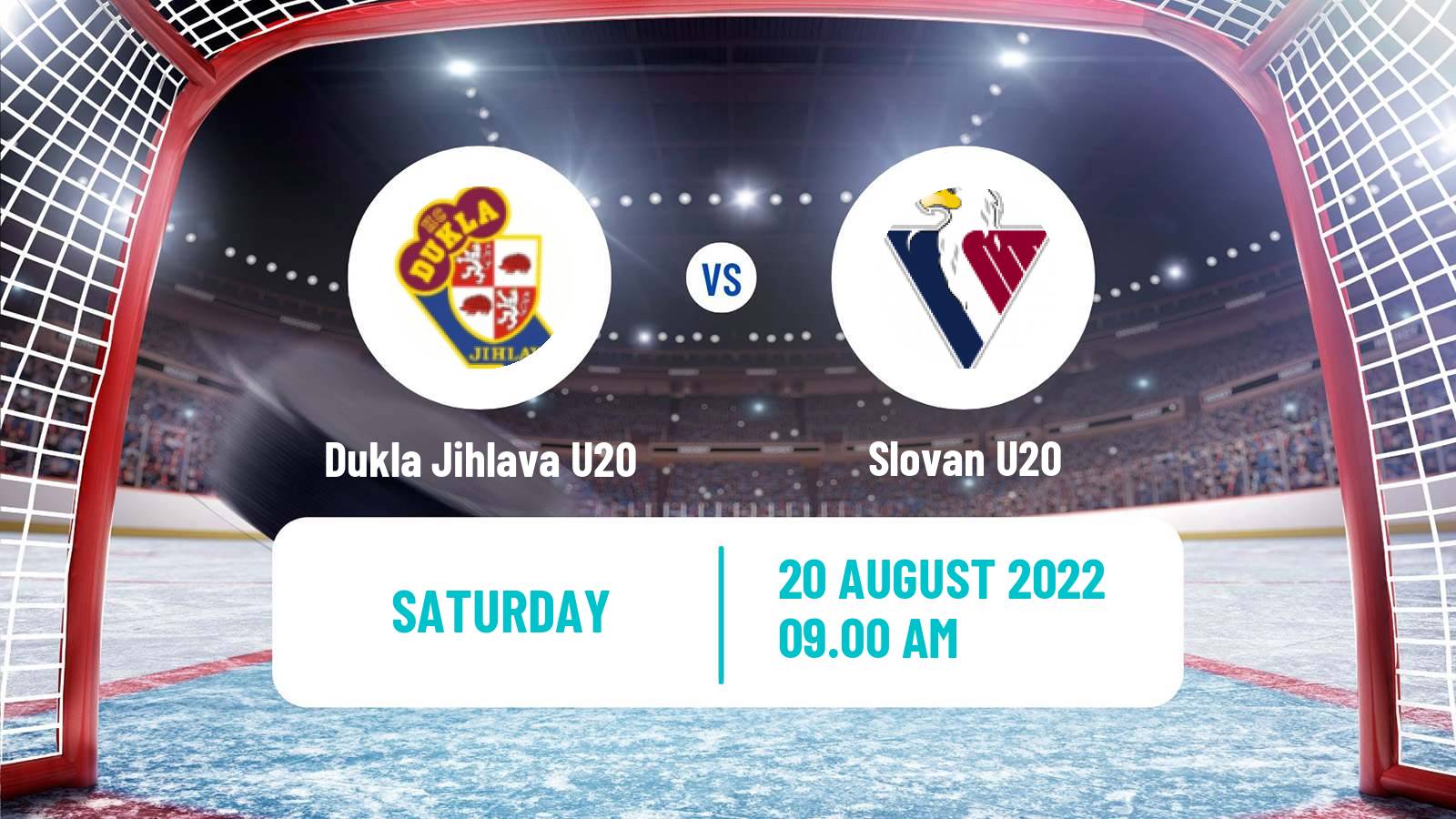 Hockey Club Friendly Ice Hockey Dukla Jihlava U20 - Slovan U20