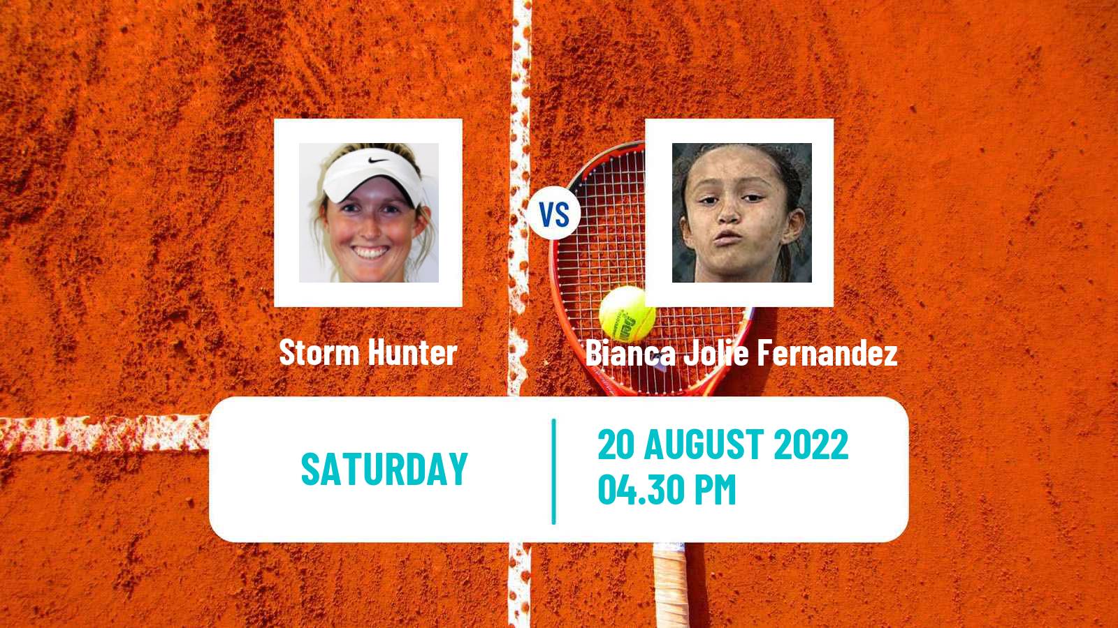 Tennis WTA Granby Storm Hunter - Bianca Jolie Fernandez