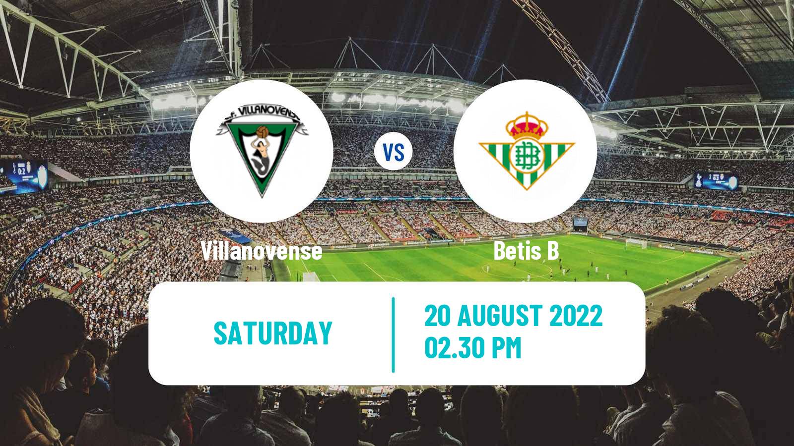 Soccer Club Friendly Villanovense - Betis B