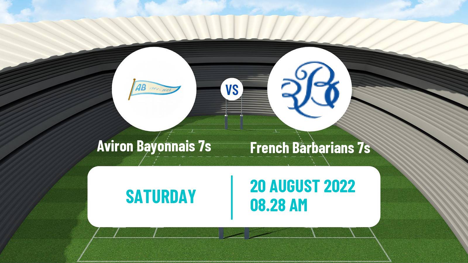 Rugby union French Supersevens 2 Aviron Bayonnais 7s - French Barbarians 7s