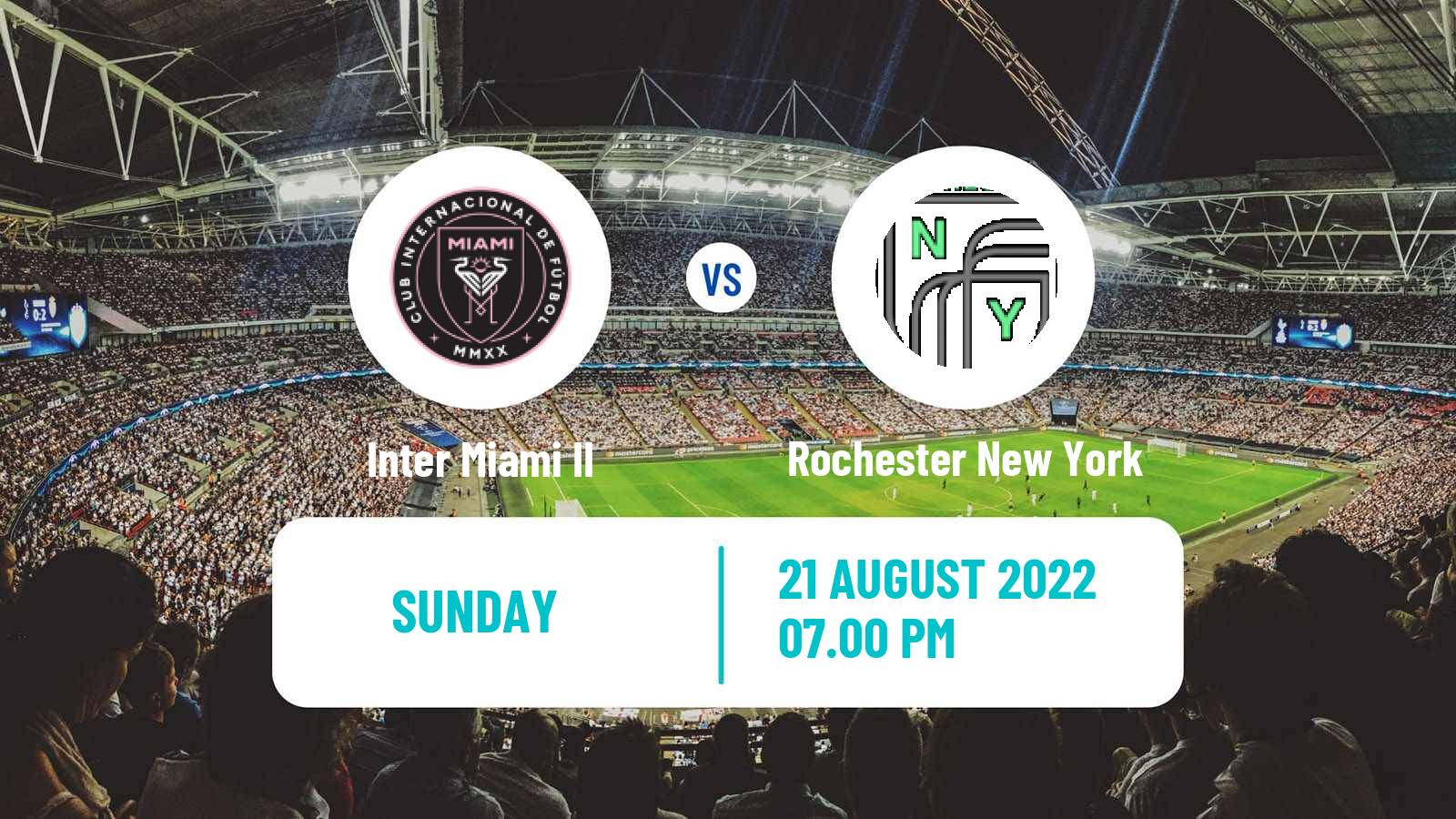 Soccer MLS Next Pro Inter Miami II - Rochester New York