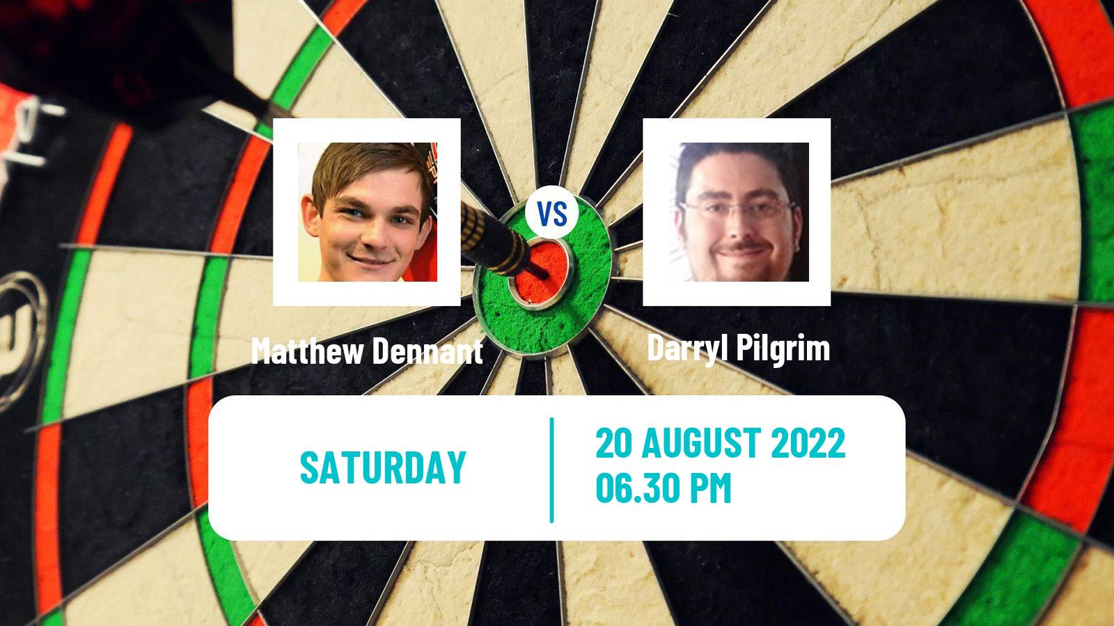 Darts Darts Matthew Dennant - Darryl Pilgrim