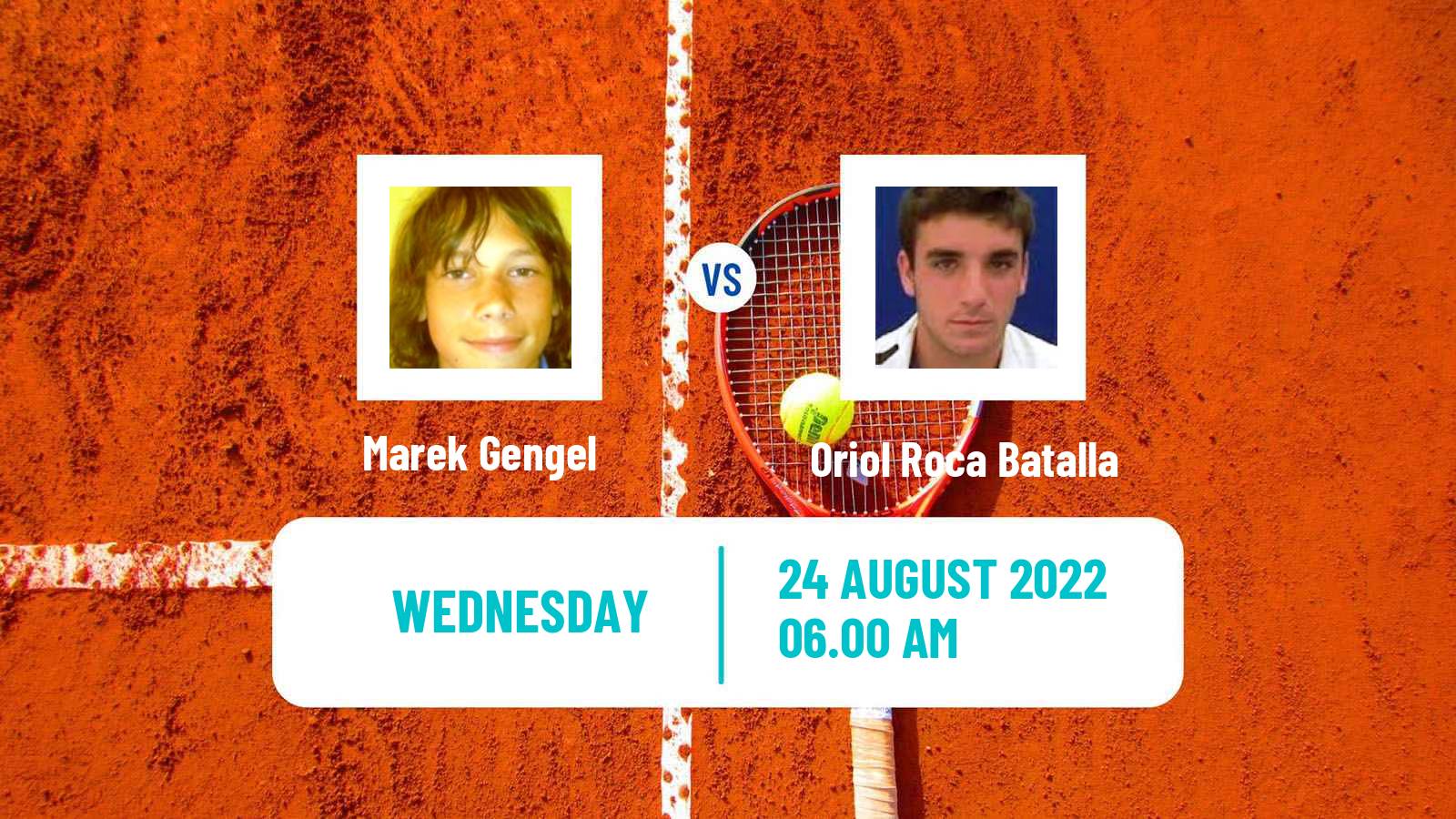 Tennis ATP Challenger Marek Gengel - Oriol Roca Batalla