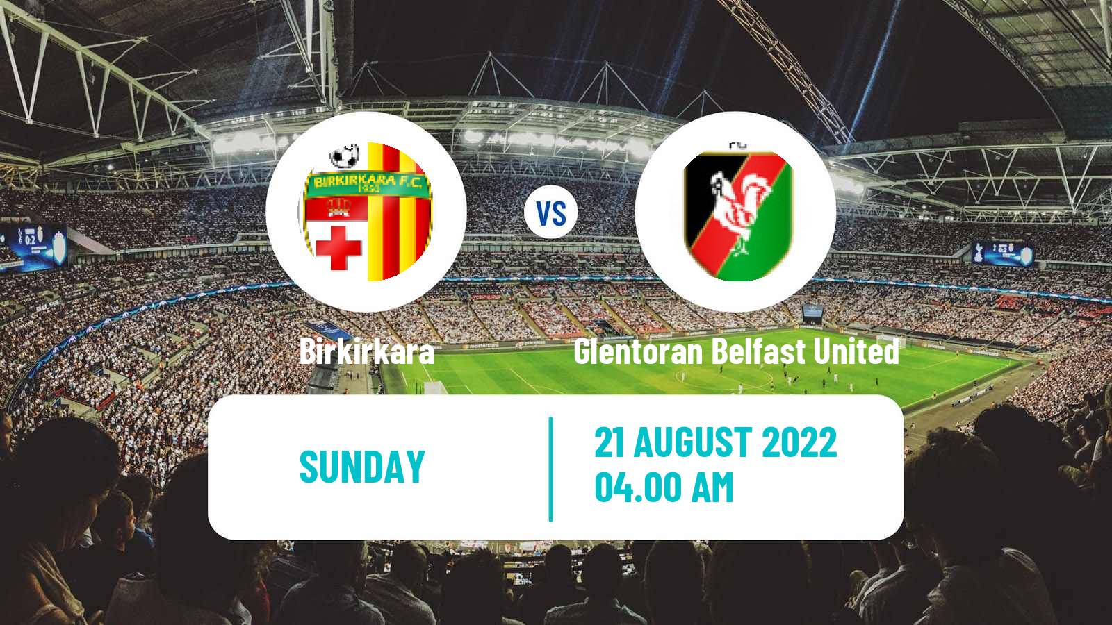 Soccer UEFA Champions League Women Birkirkara - Glentoran Belfast United