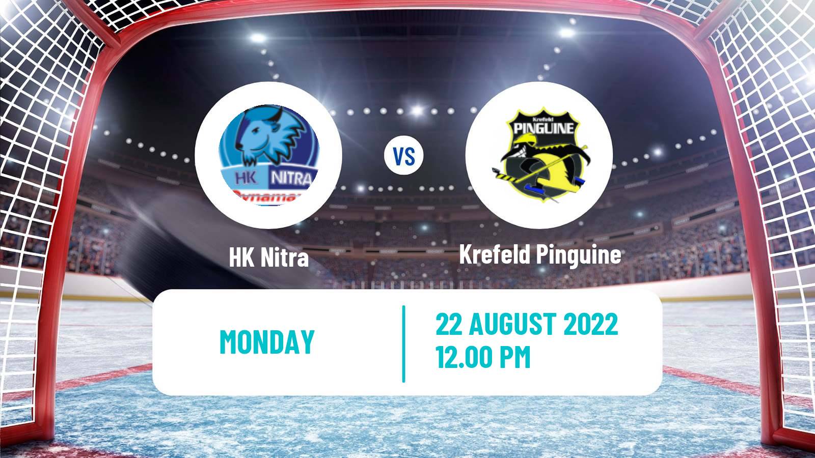 Hockey Club Friendly Ice Hockey Nitra - Krefeld Pinguine