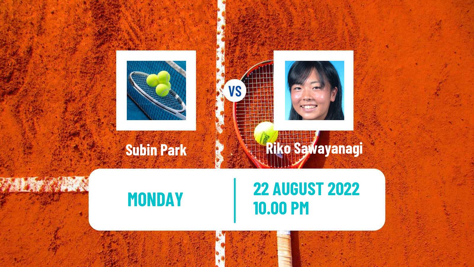 Tennis ITF Tournaments Subin Park - Riko Sawayanagi