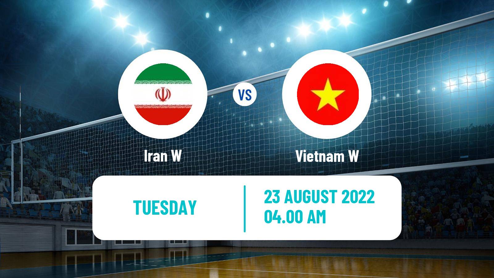 Volleyball Asian Cup Volleyball Women Iran W - Vietnam W