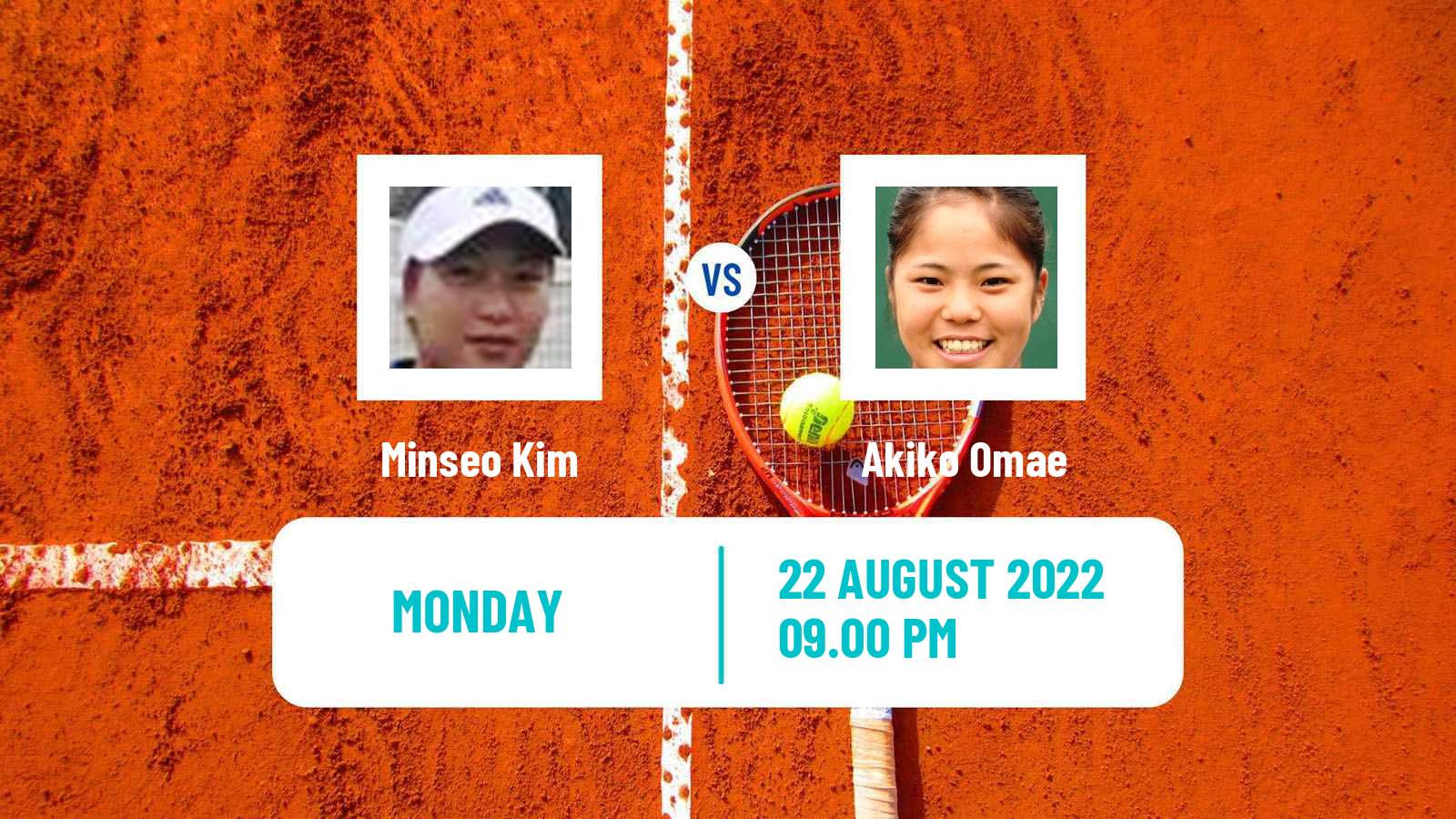 Tennis ITF Tournaments Minseo Kim - Akiko Omae