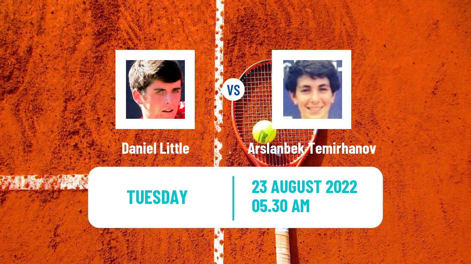 Tennis ITF Tournaments Daniel Little - Arslanbek Temirhanov