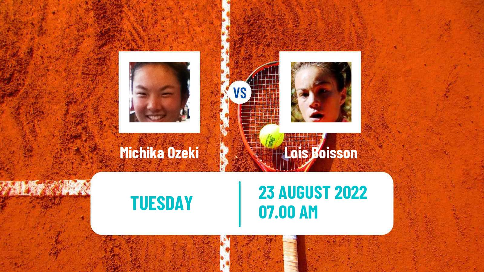 Tennis ITF Tournaments Michika Ozeki - Lois Boisson