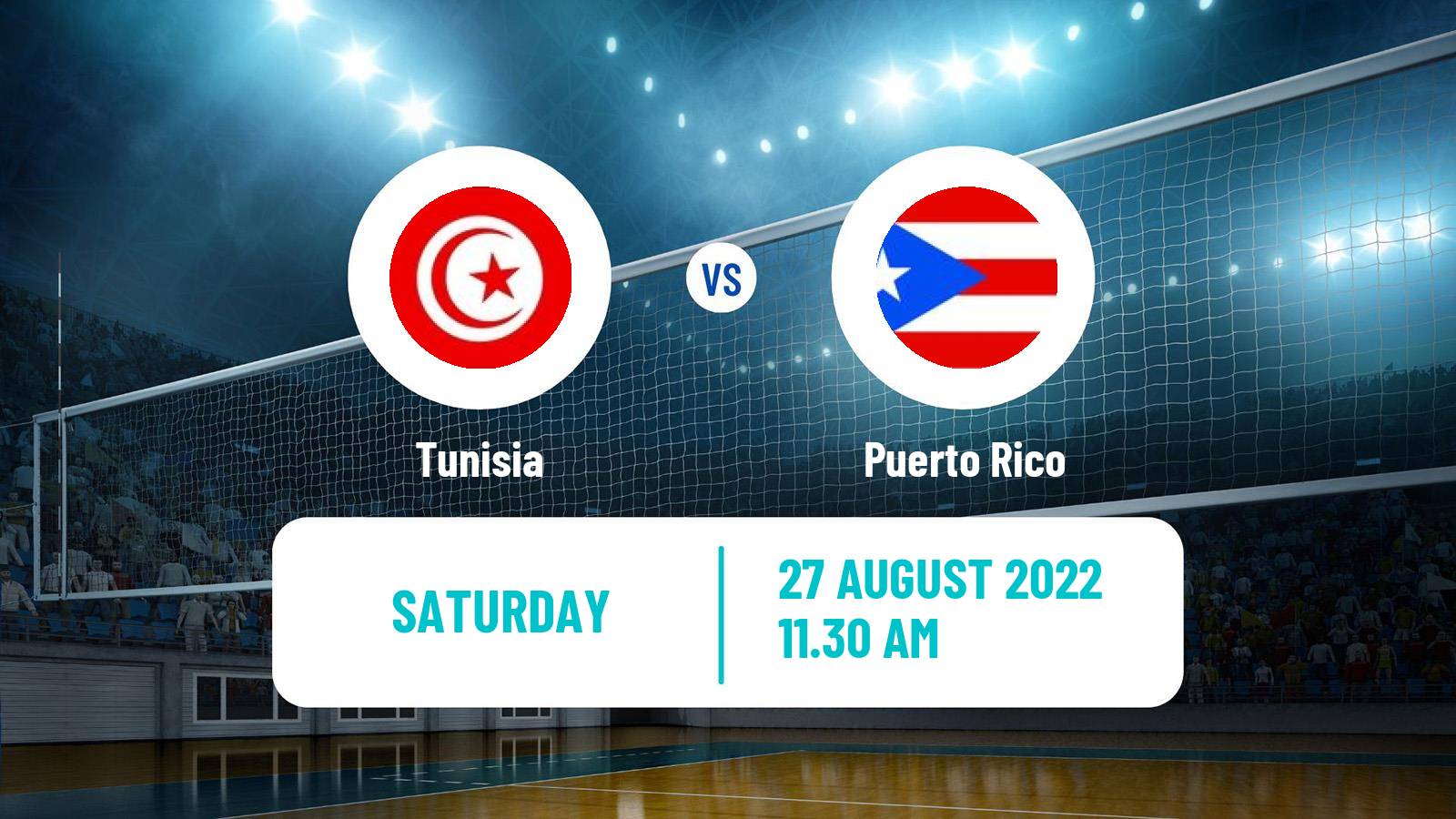 Volleyball World Championship Volleyball Tunisia - Puerto Rico