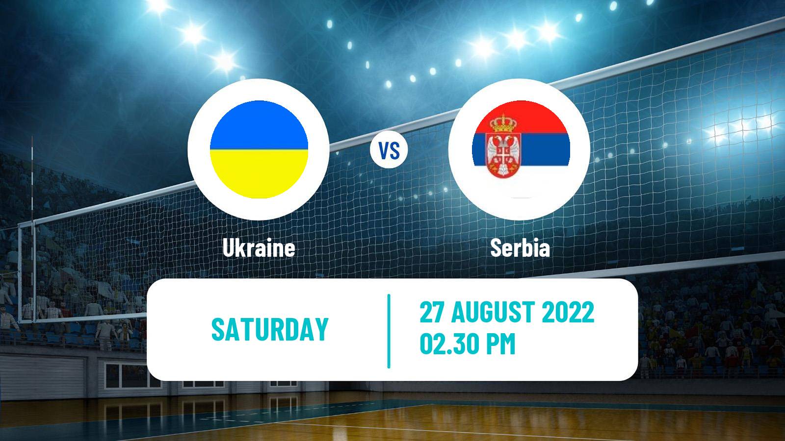 Volleyball World Championship Volleyball Ukraine - Serbia