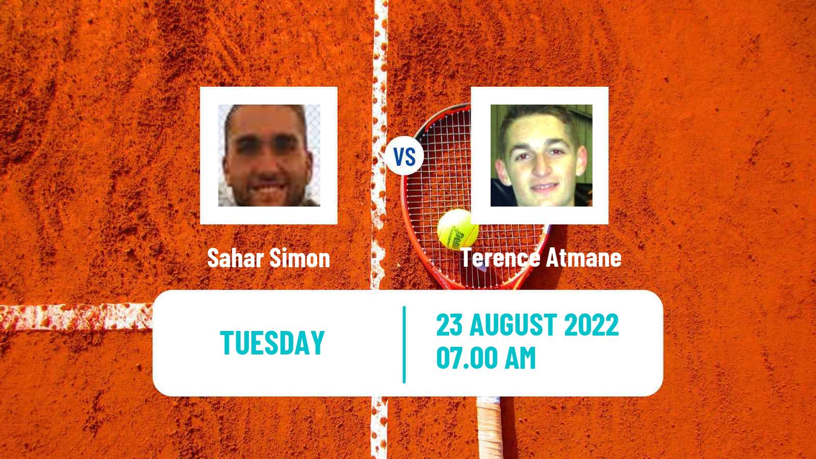 Tennis ITF Tournaments Sahar Simon - Terence Atmane