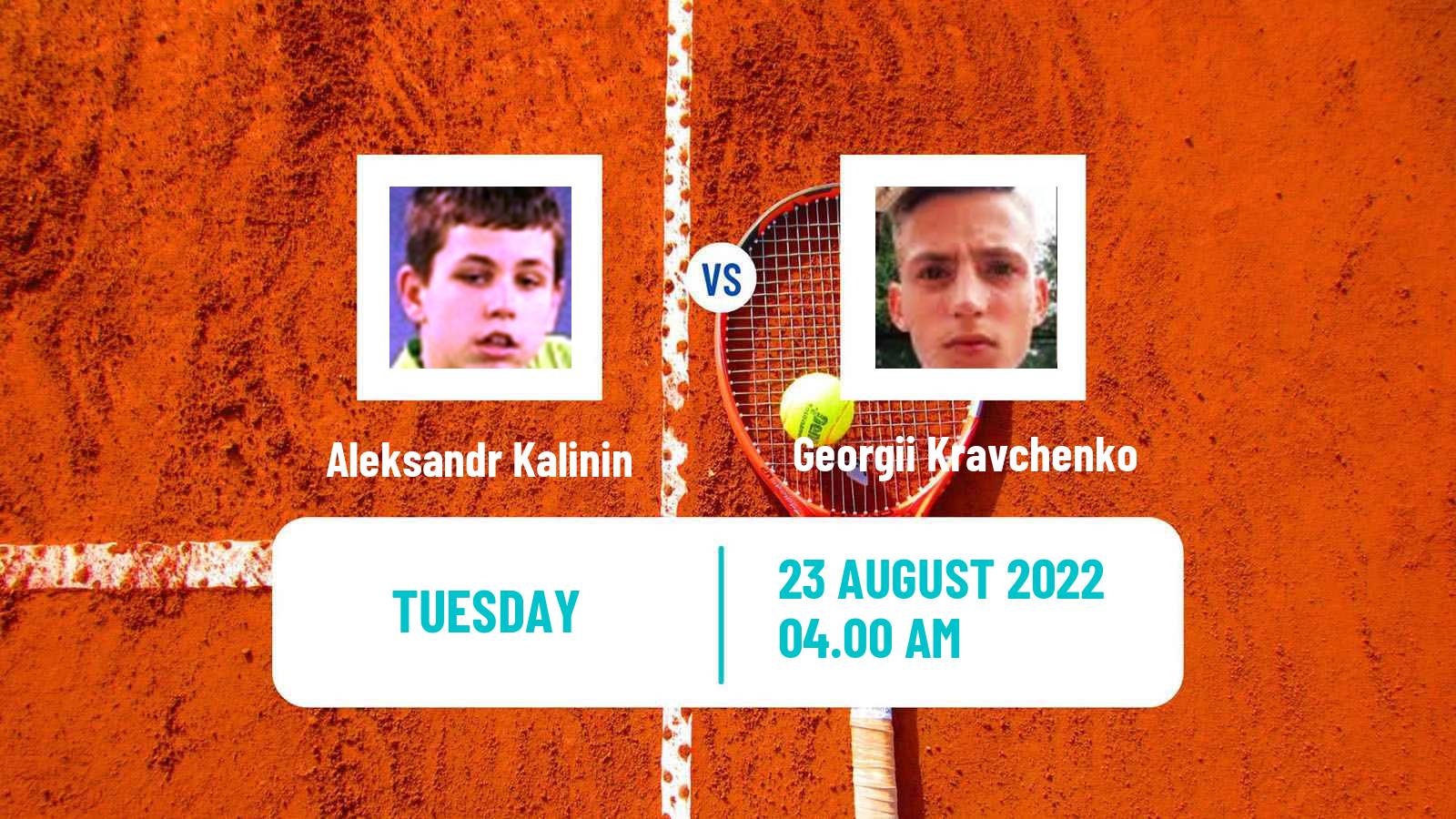 Tennis ITF Tournaments Aleksandr Kalinin - Georgii Kravchenko