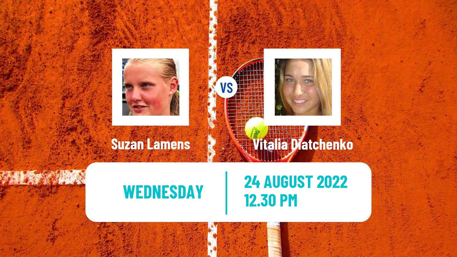 Tennis WTA US Open Suzan Lamens - Vitalia Diatchenko