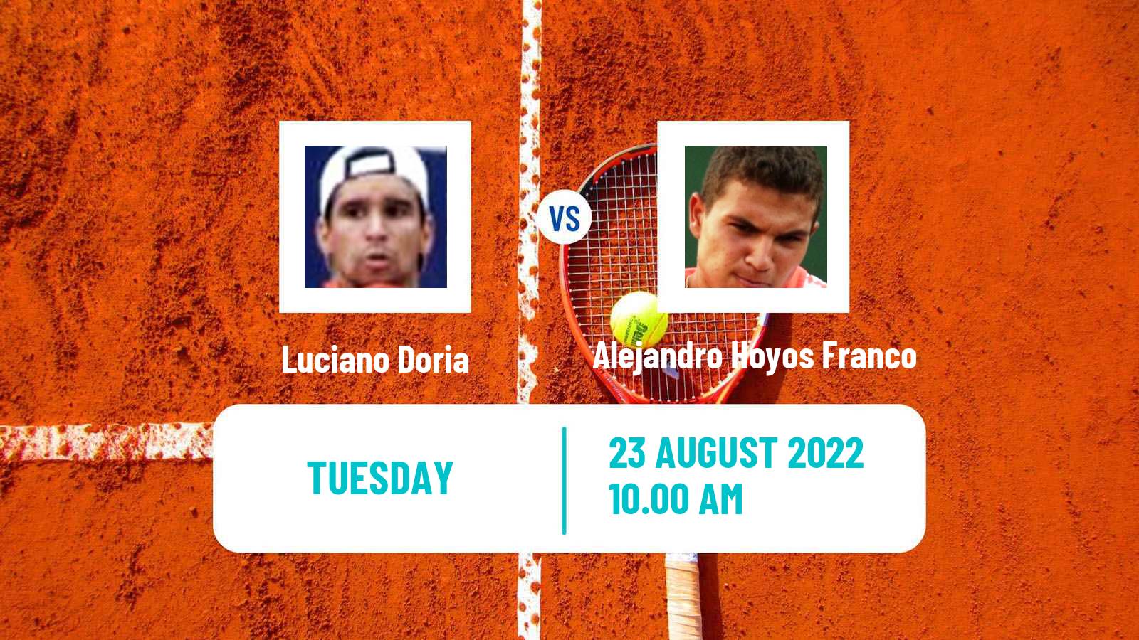 Tennis ITF Tournaments Luciano Doria - Alejandro Hoyos Franco