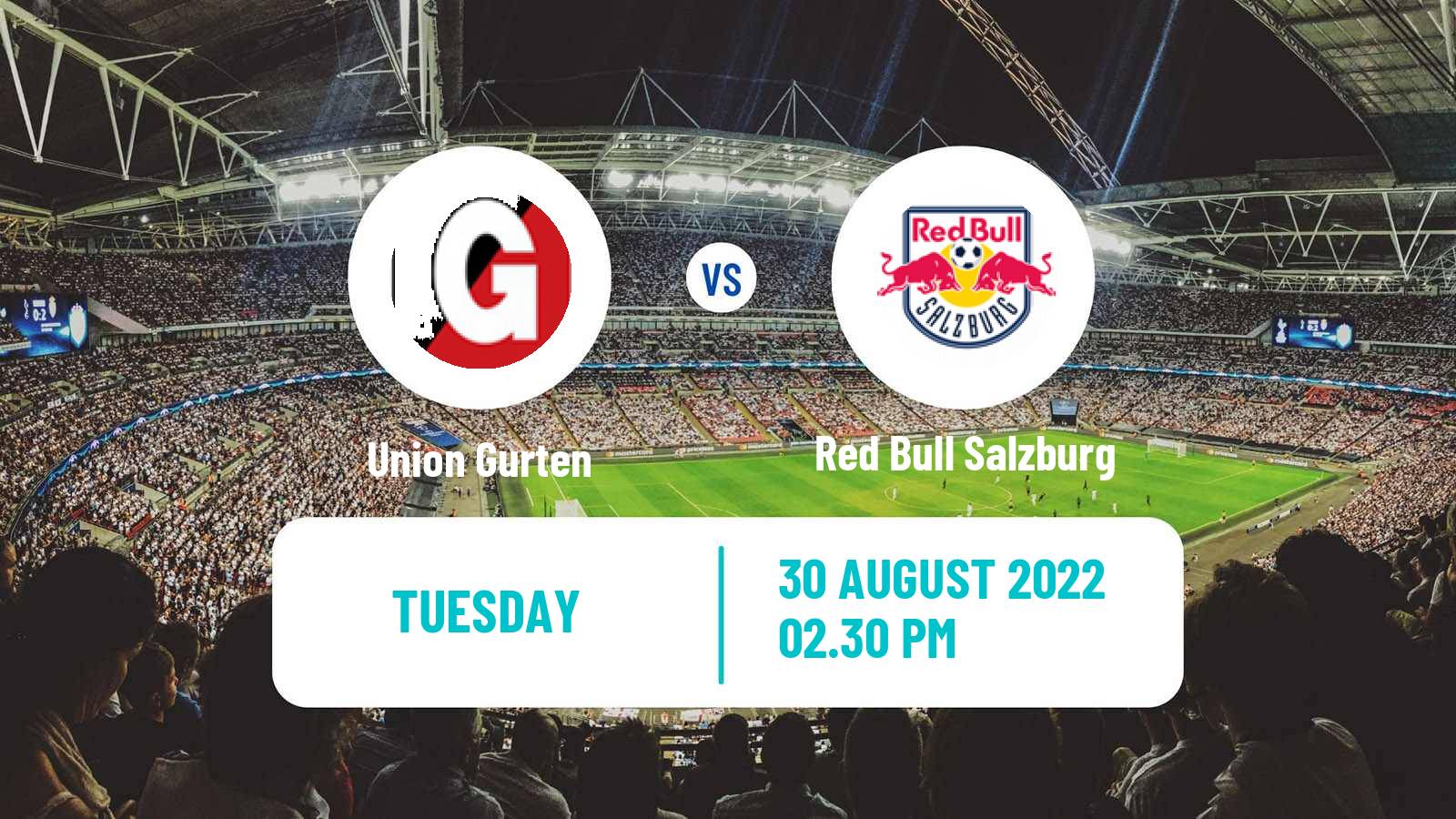 Soccer Austrian OFB Cup Union Gurten - Red Bull Salzburg