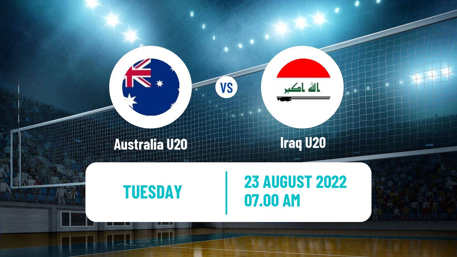 Volleyball Asian Championship U20 Volleyball Australia U20 - Iraq U20