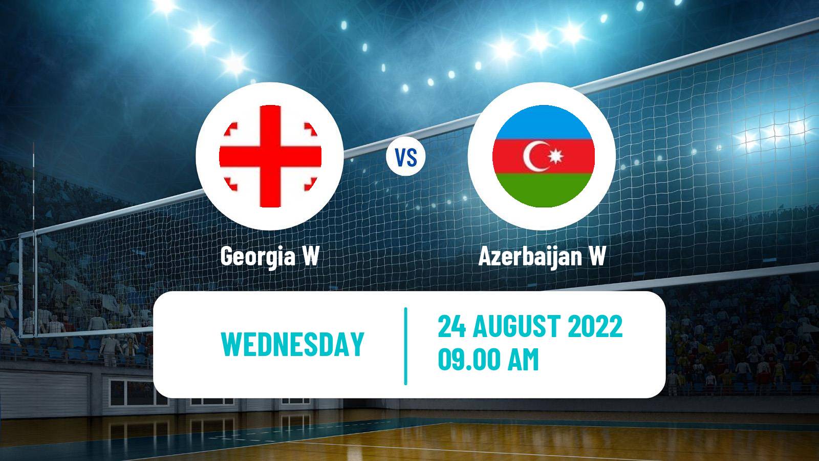 Volleyball European Championships Volleyball Women Georgia W - Azerbaijan W