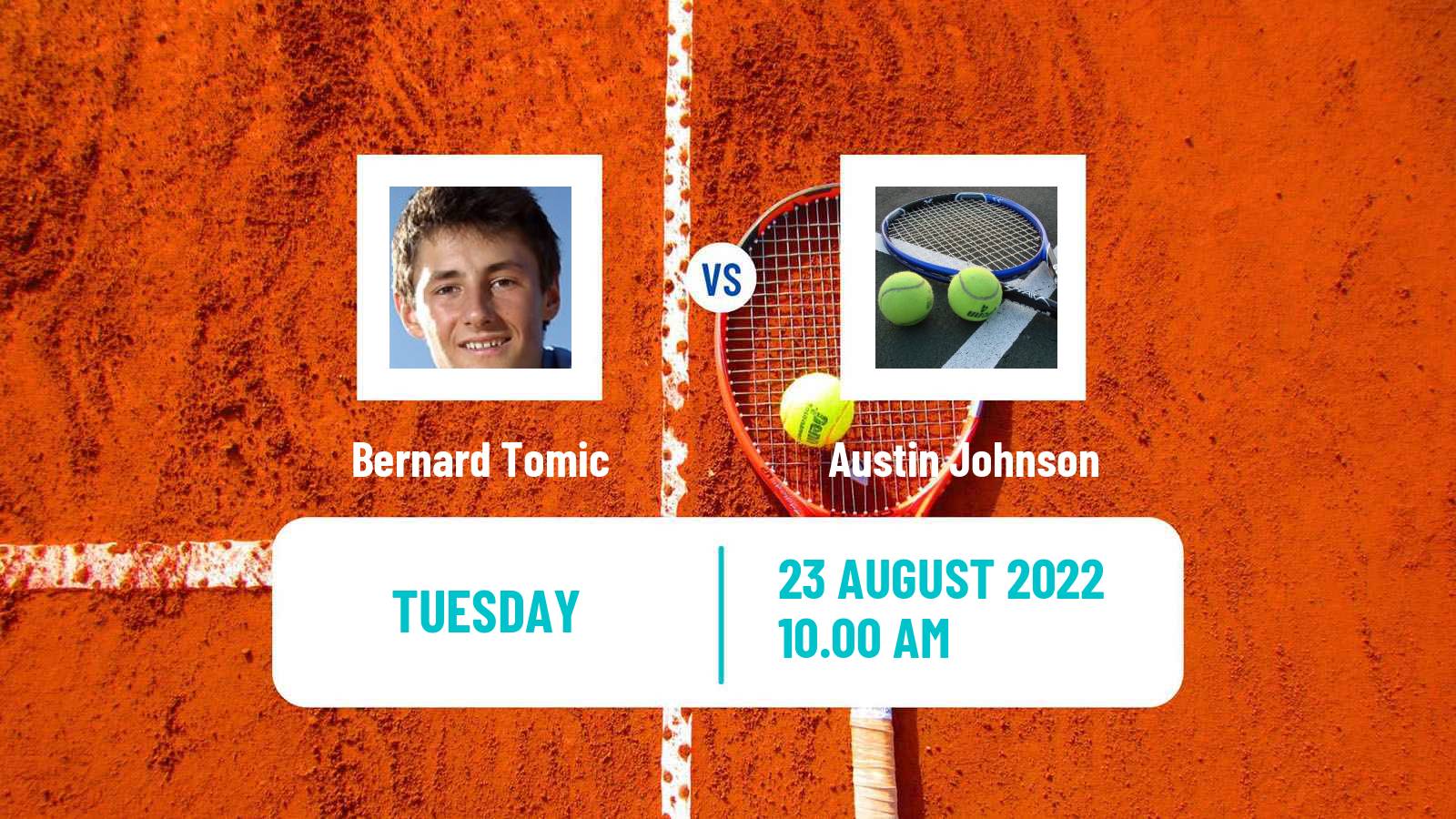 Tennis ITF Tournaments Bernard Tomic - Austin Johnson