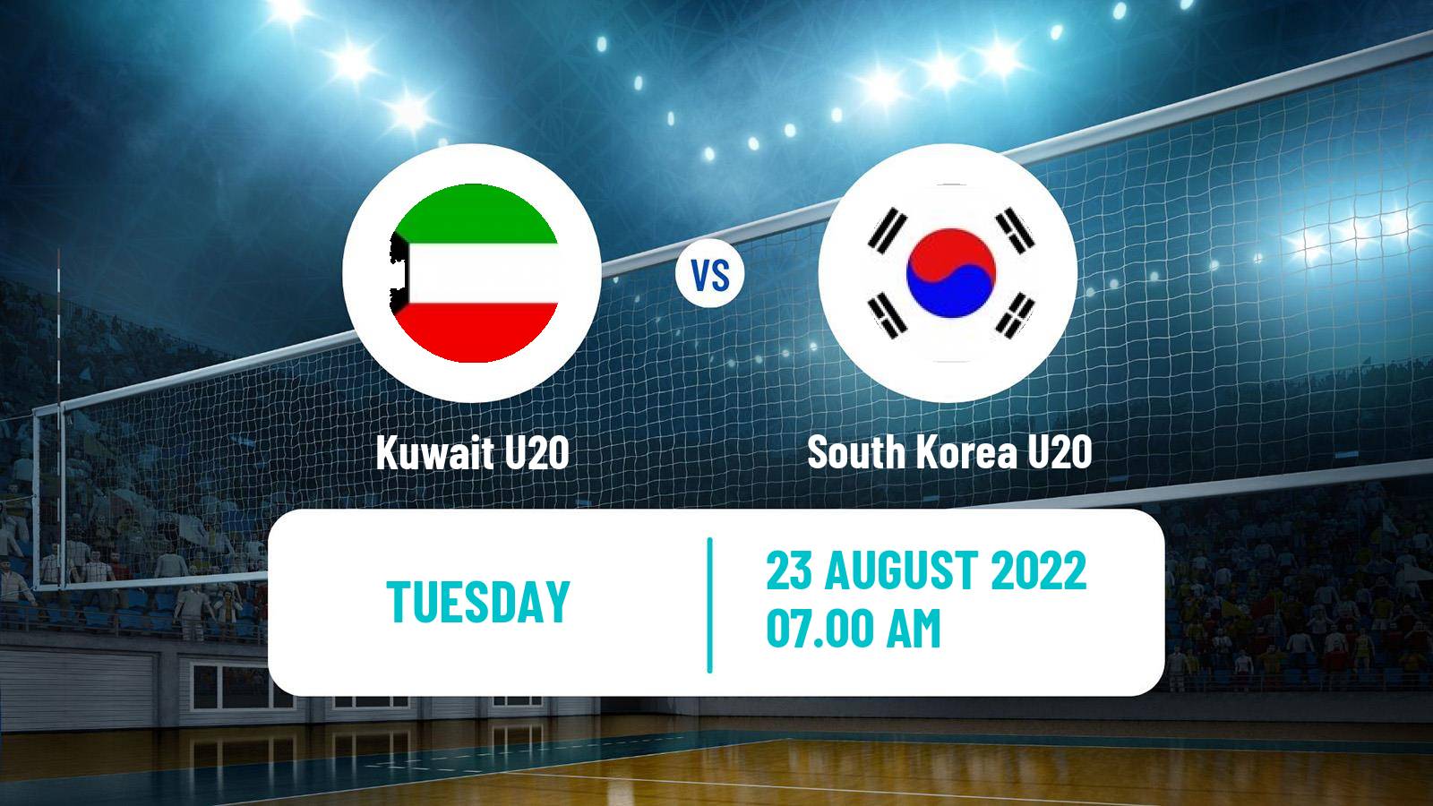 Volleyball Asian Championship U20 Volleyball Kuwait U20 - South Korea U20