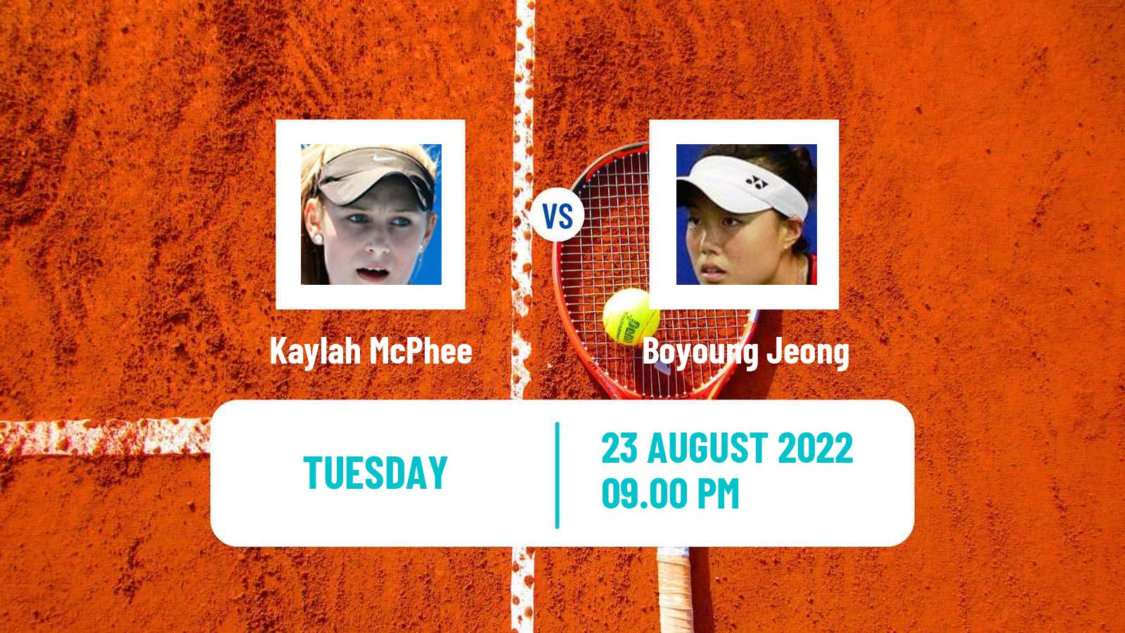 Tennis ITF Tournaments Kaylah McPhee - Boyoung Jeong