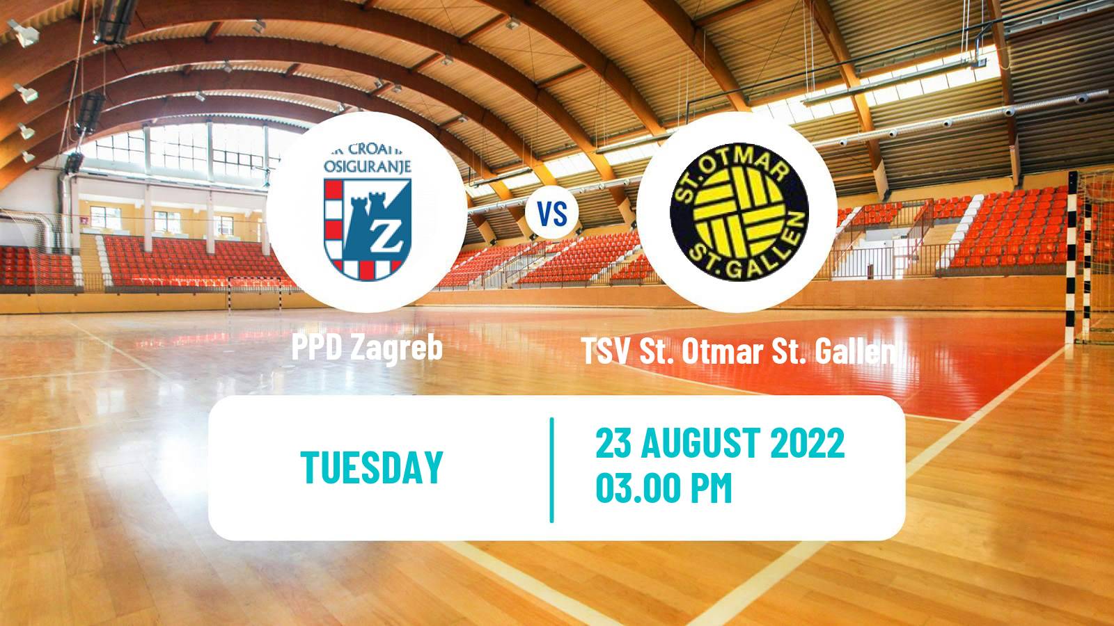 Handball Club Friendly Hanbdall PPD Zagreb - TSV St. Otmar St. Gallen