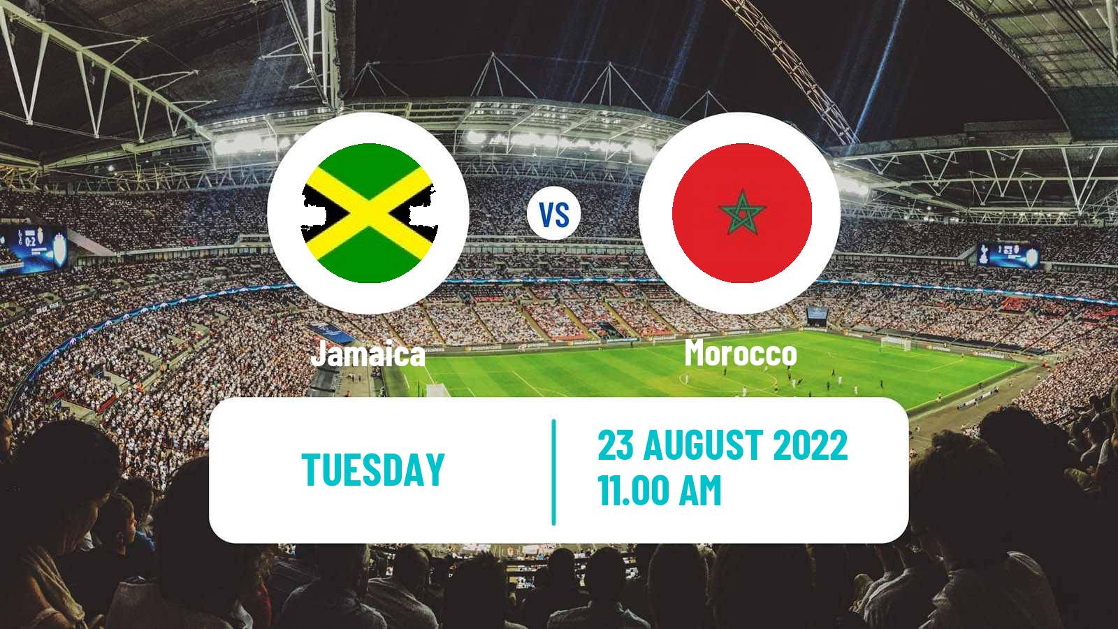 Soccer Friendly Jamaica - Morocco