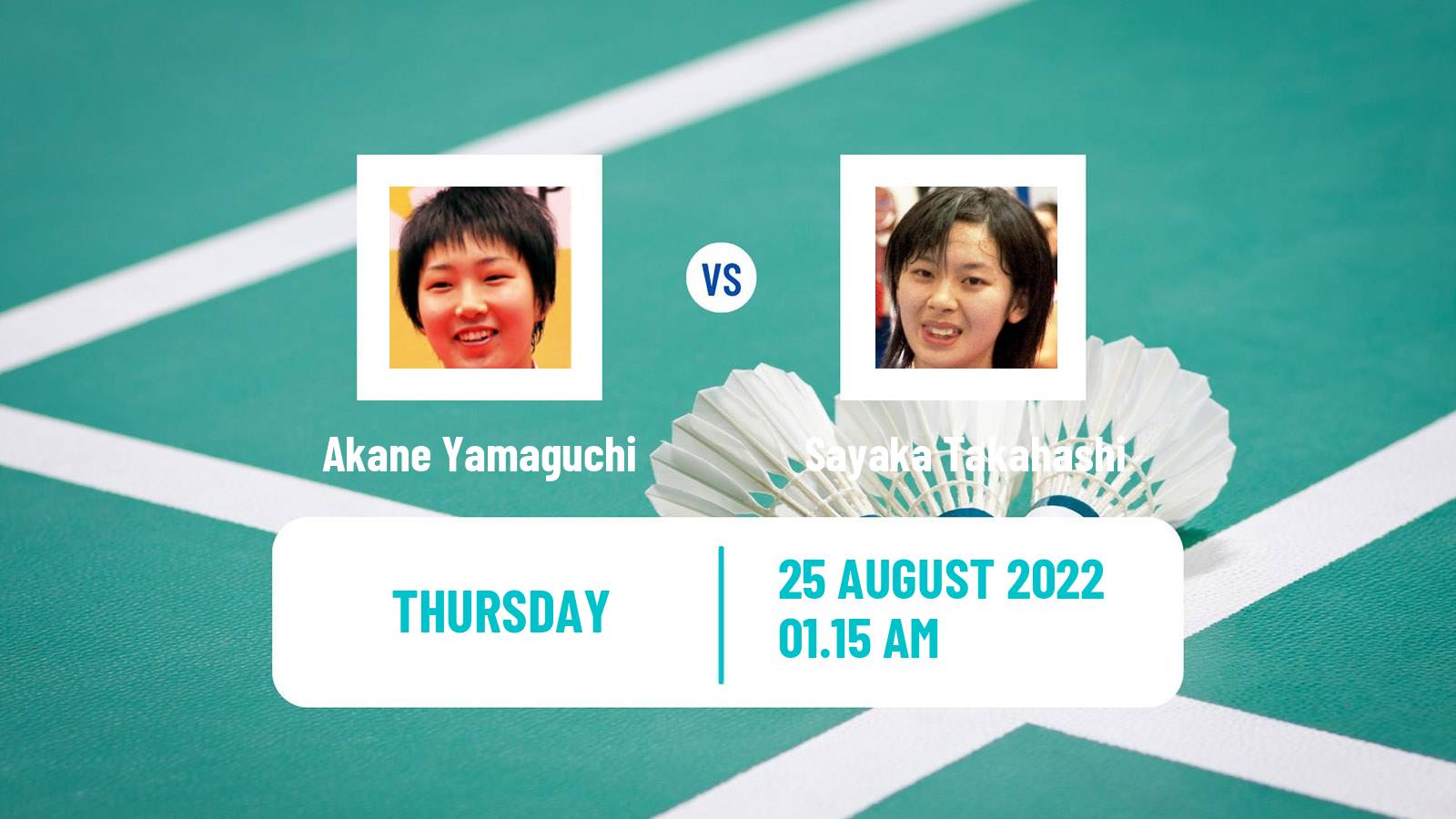 Badminton Badminton Akane Yamaguchi - Sayaka Takahashi