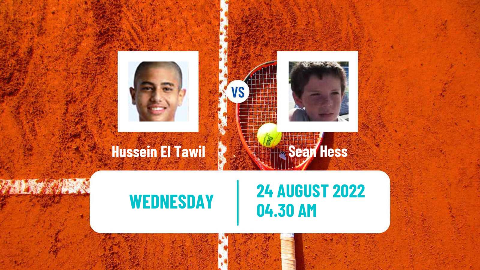 Tennis ITF Tournaments Hussein El Tawil - Sean Hess