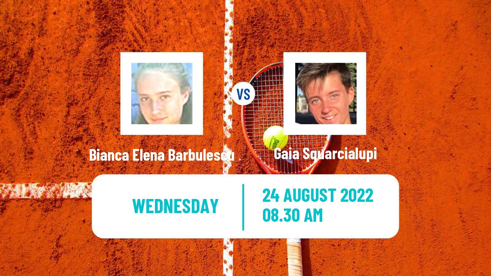 Tennis ITF Tournaments Bianca Elena Barbulescu - Gaia Squarcialupi
