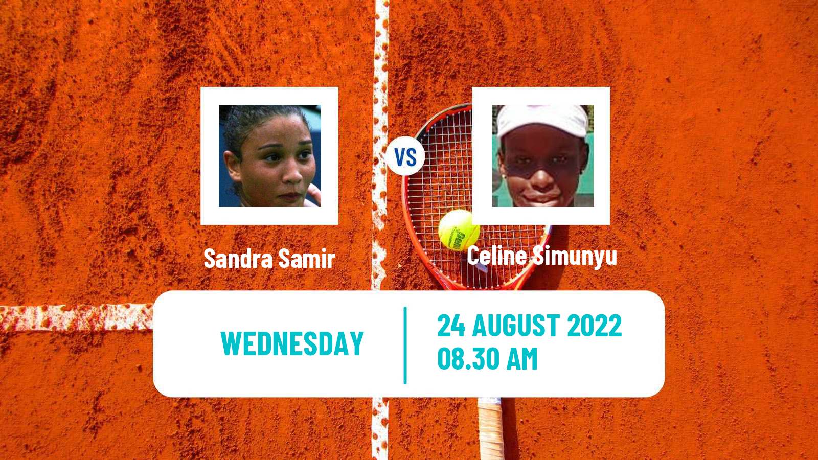 Tennis ITF Tournaments Sandra Samir - Celine Simunyu