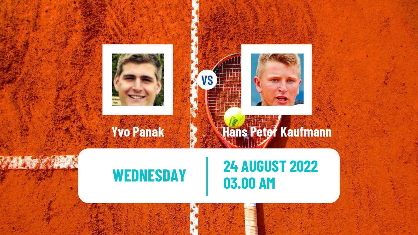 Tennis ITF Tournaments Yvo Panak - Hans Peter Kaufmann