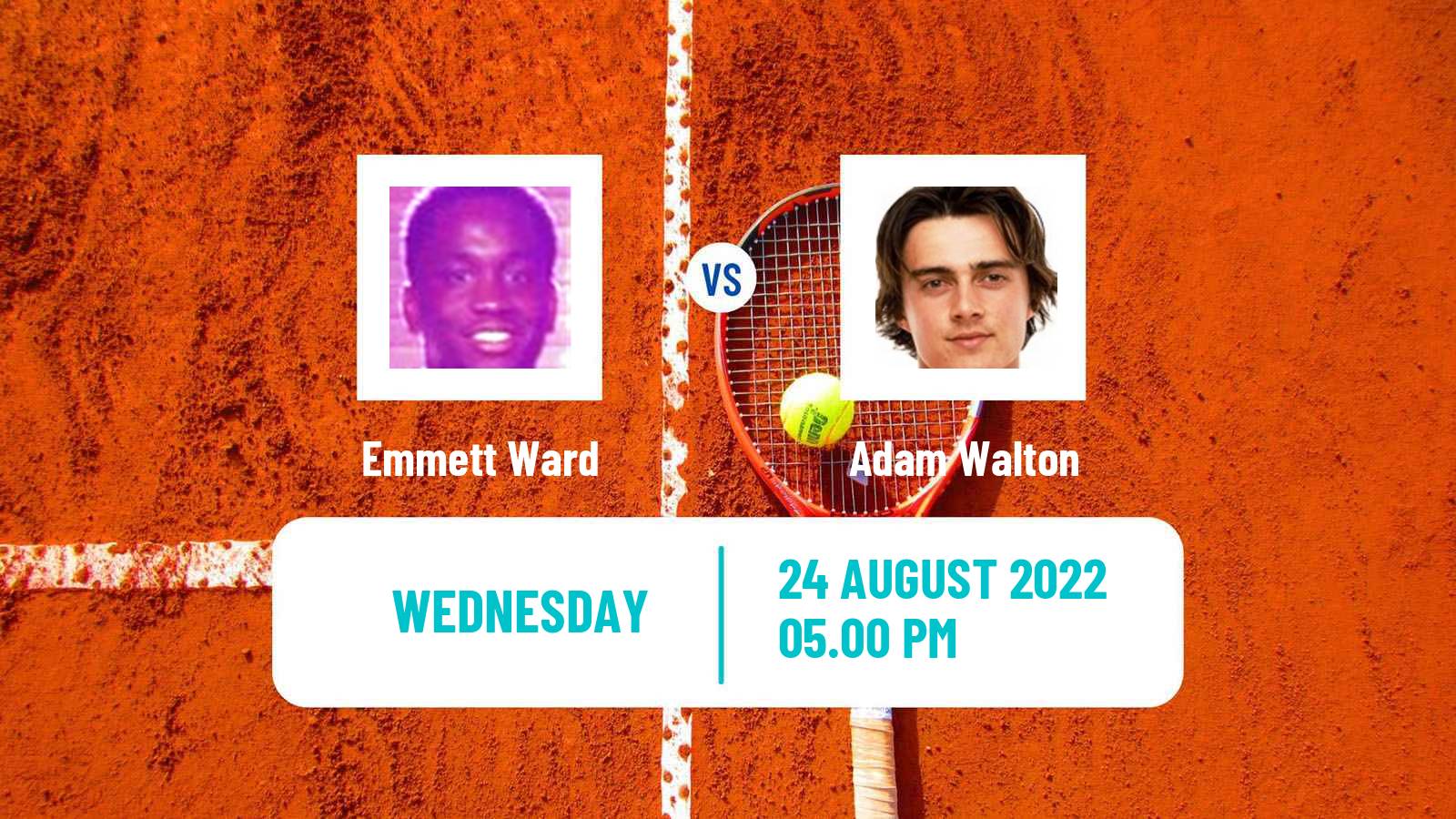 Tennis ITF Tournaments Emmett Ward - Adam Walton
