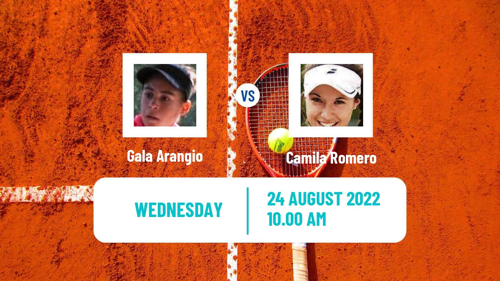 Tennis ITF Tournaments Gala Arangio - Camila Romero