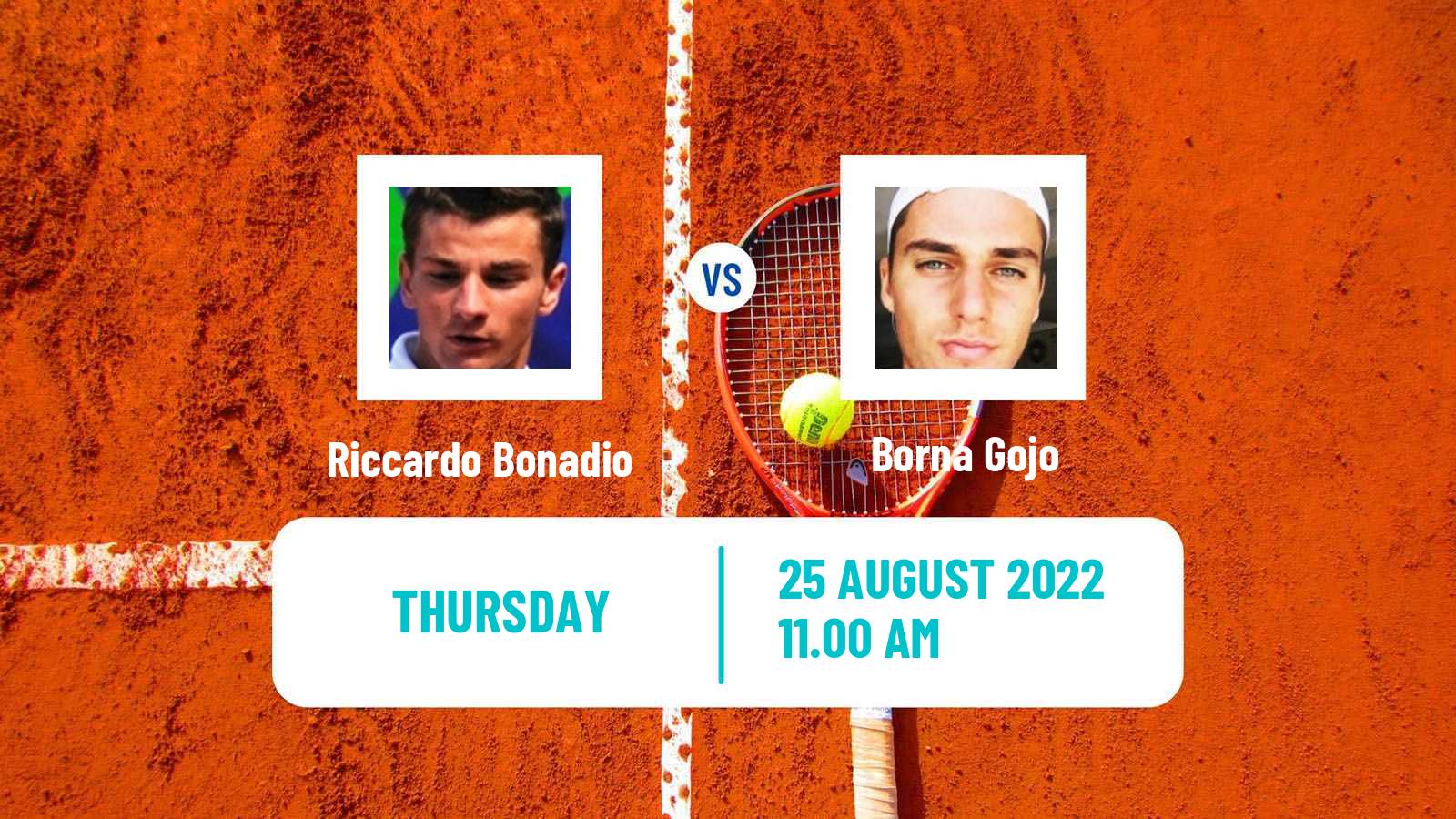 Tennis ATP US Open Riccardo Bonadio - Borna Gojo