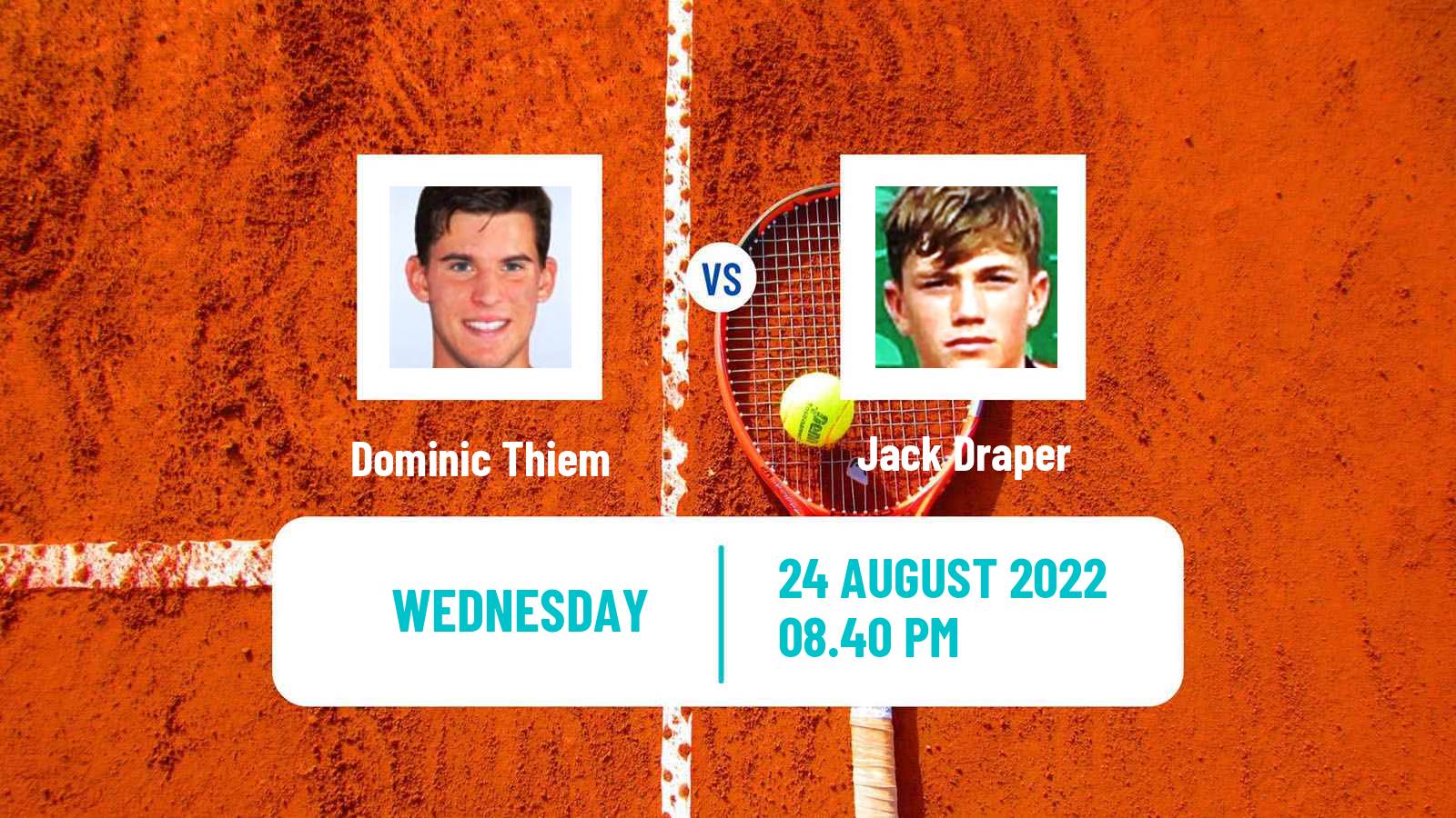 Tennis ATP Winston-Salem Dominic Thiem - Jack Draper