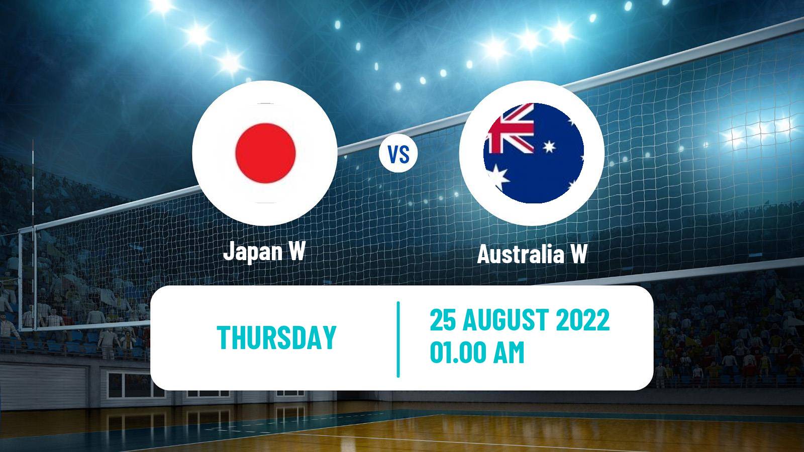 Volleyball Asian Cup Volleyball Women Japan W - Australia W
