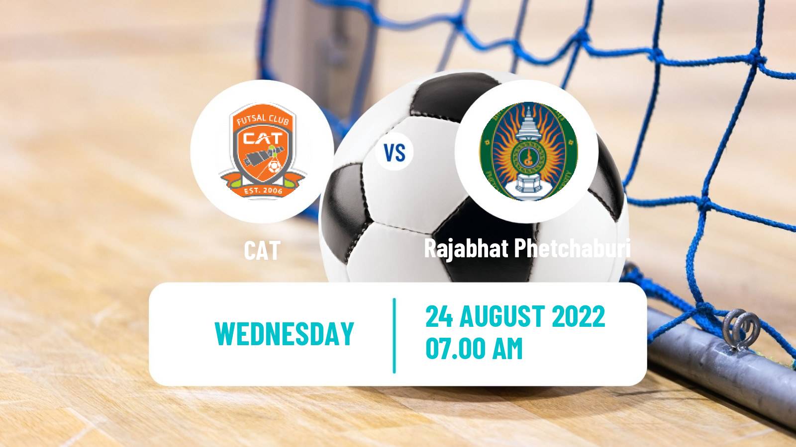 Futsal Thai League Futsal CAT - Rajabhat Phetchaburi