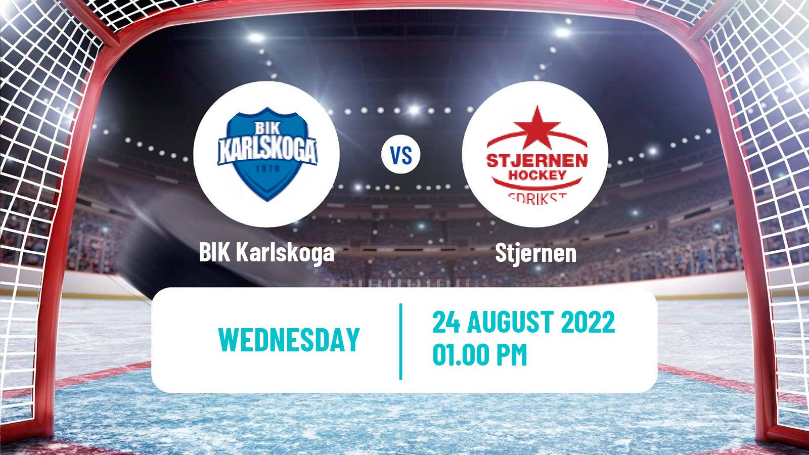 Hockey Club Friendly Ice Hockey BIK Karlskoga - Stjernen