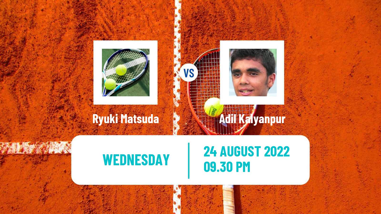 Tennis ITF Tournaments Ryuki Matsuda - Adil Kalyanpur