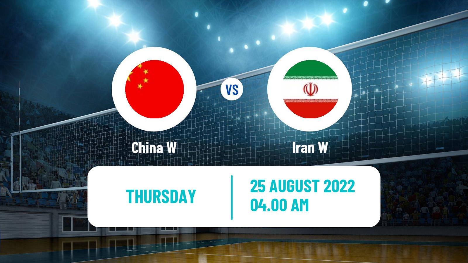 Volleyball Asian Cup Volleyball Women China W - Iran W