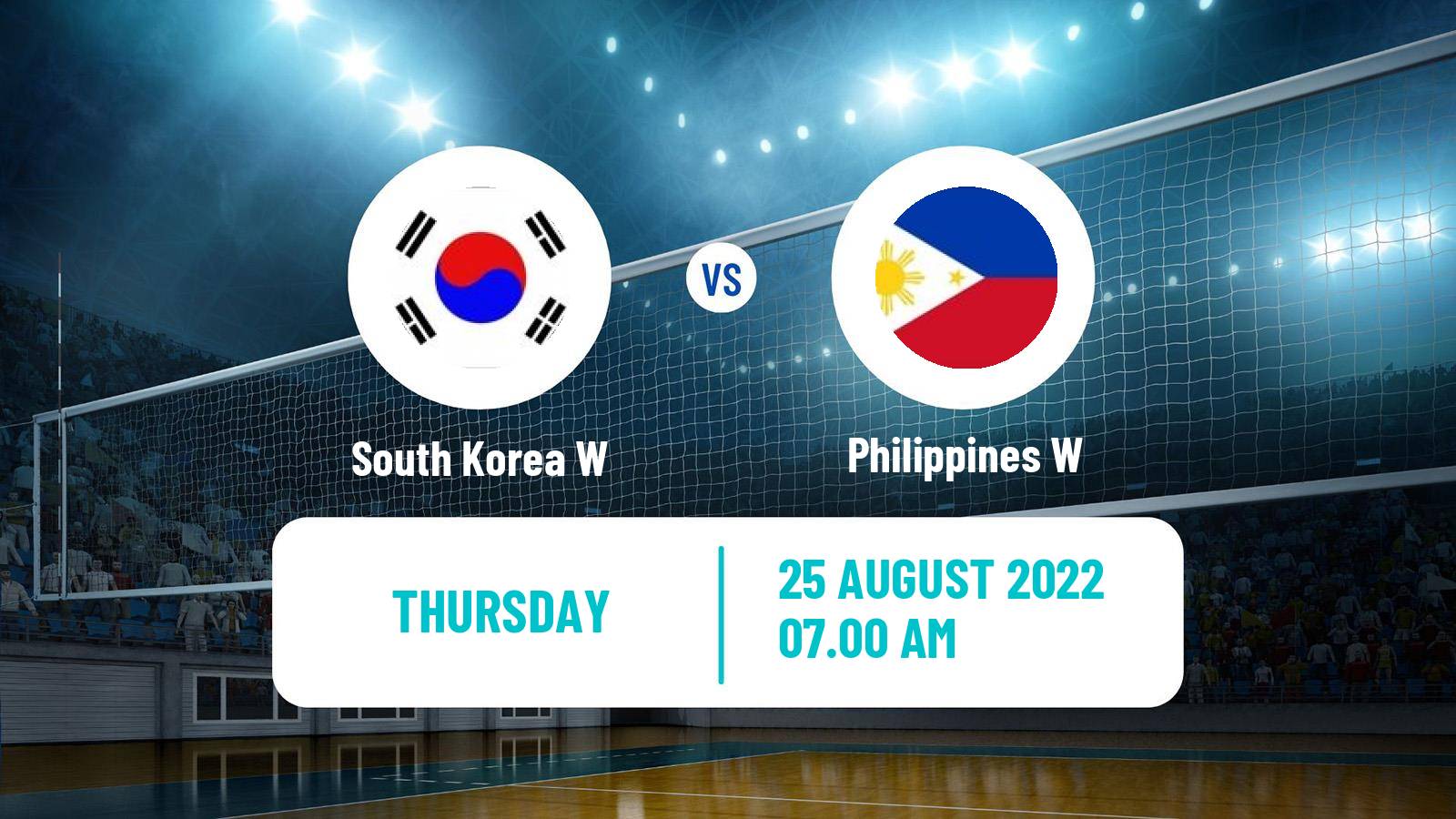 Volleyball Asian Cup Volleyball Women South Korea W - Philippines W
