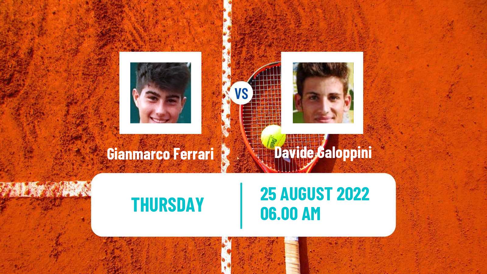 Tennis ITF Tournaments Gianmarco Ferrari - Davide Galoppini