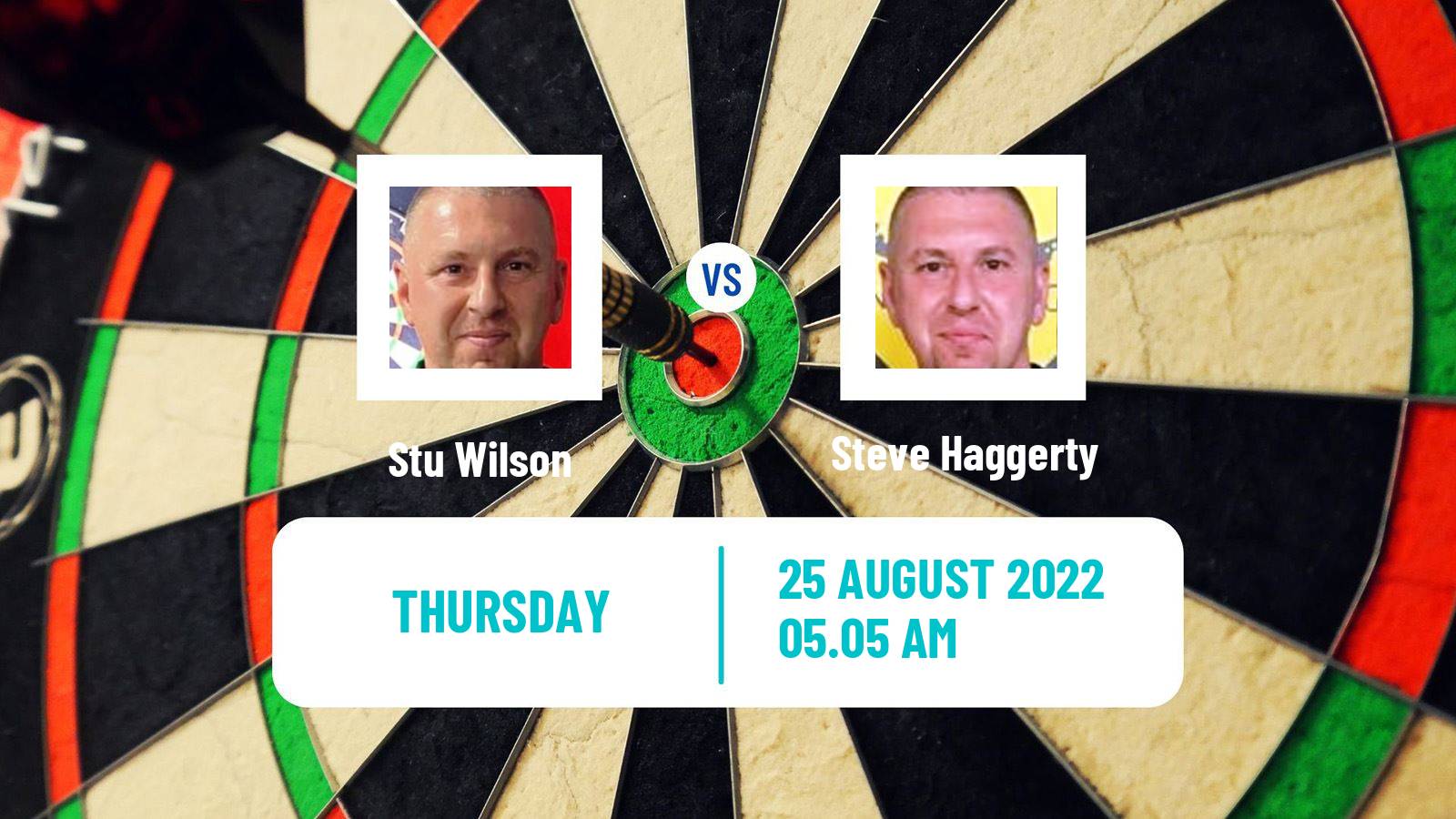 Darts Darts Stu Wilson - Steve Haggerty